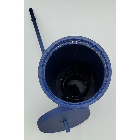 STARBUCKS Matte Navy Blue S and Star Pattern LOGO - Picture 5 of 10